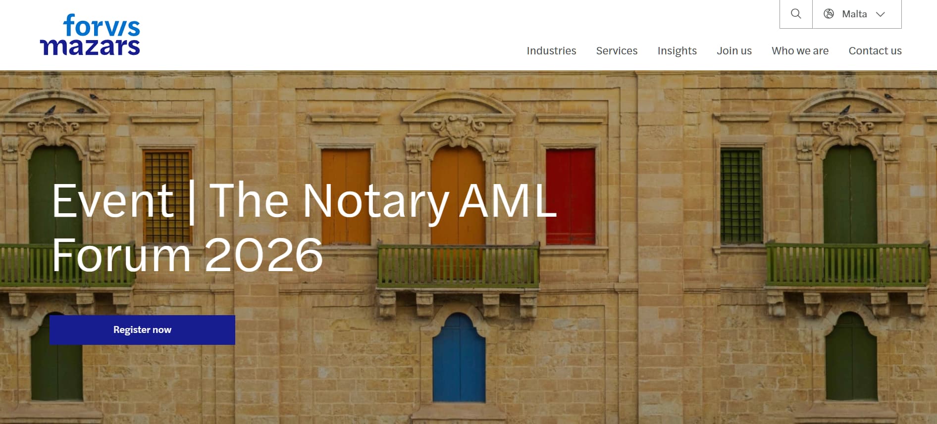 Forvis Mazars in Malta