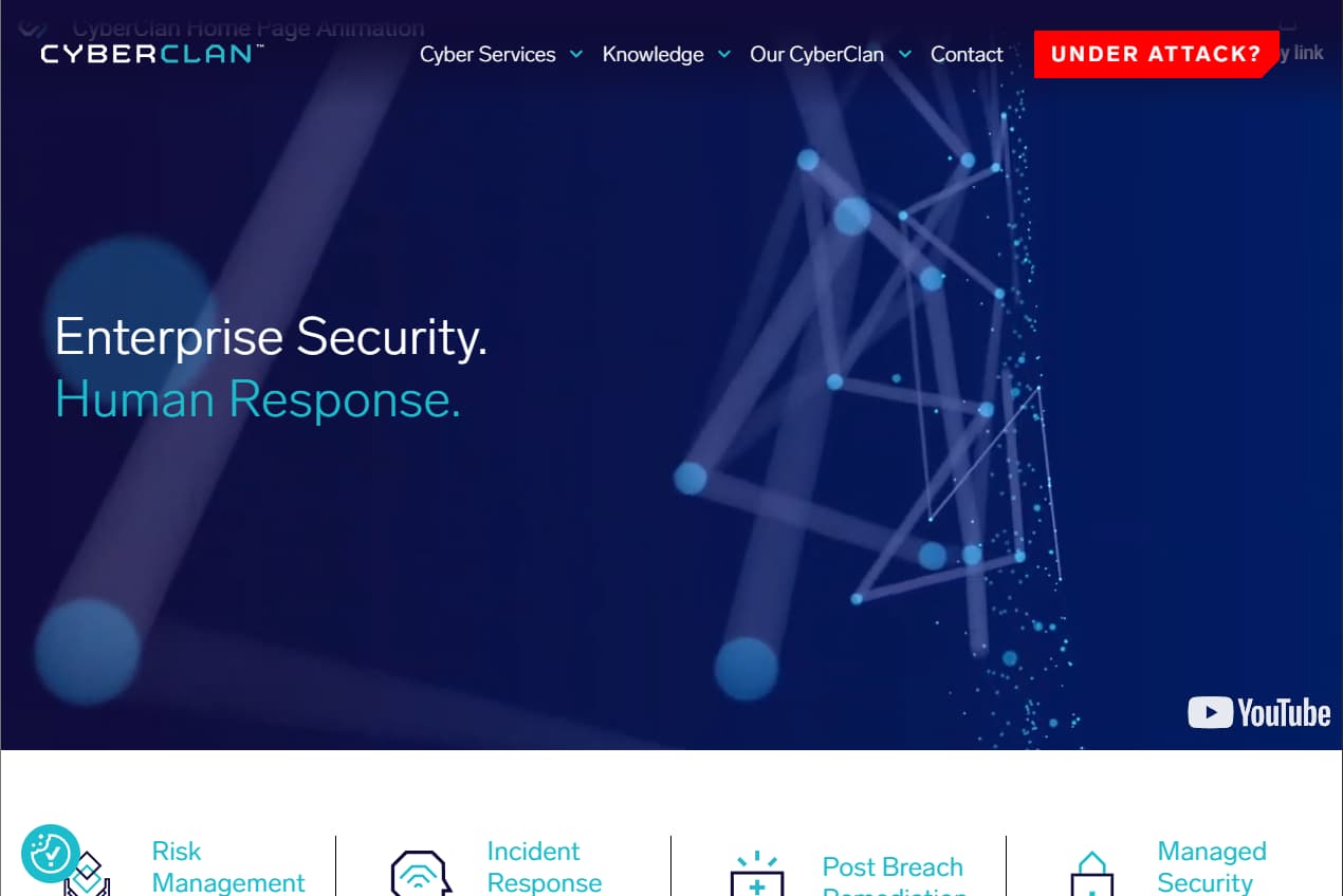 CyberClan Vancouver, BC Incident Response & Forensics. Offers 24/7 emergency breach response, root cause analysis and containment, helping organizations recover operations quickly.
