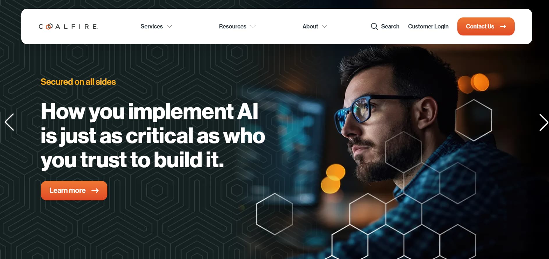 Coalfire cybersecurity and compliance consulting platform focused on secure AI implementation and regulatory security services