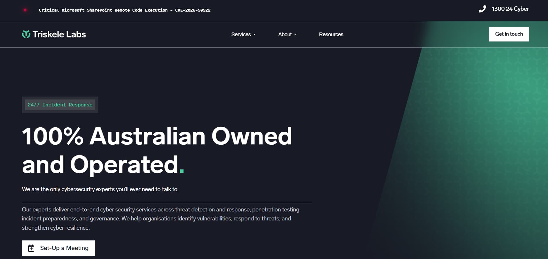 10. Triskele Labs — Best for Australian-Owned End-to-End Cyber Support