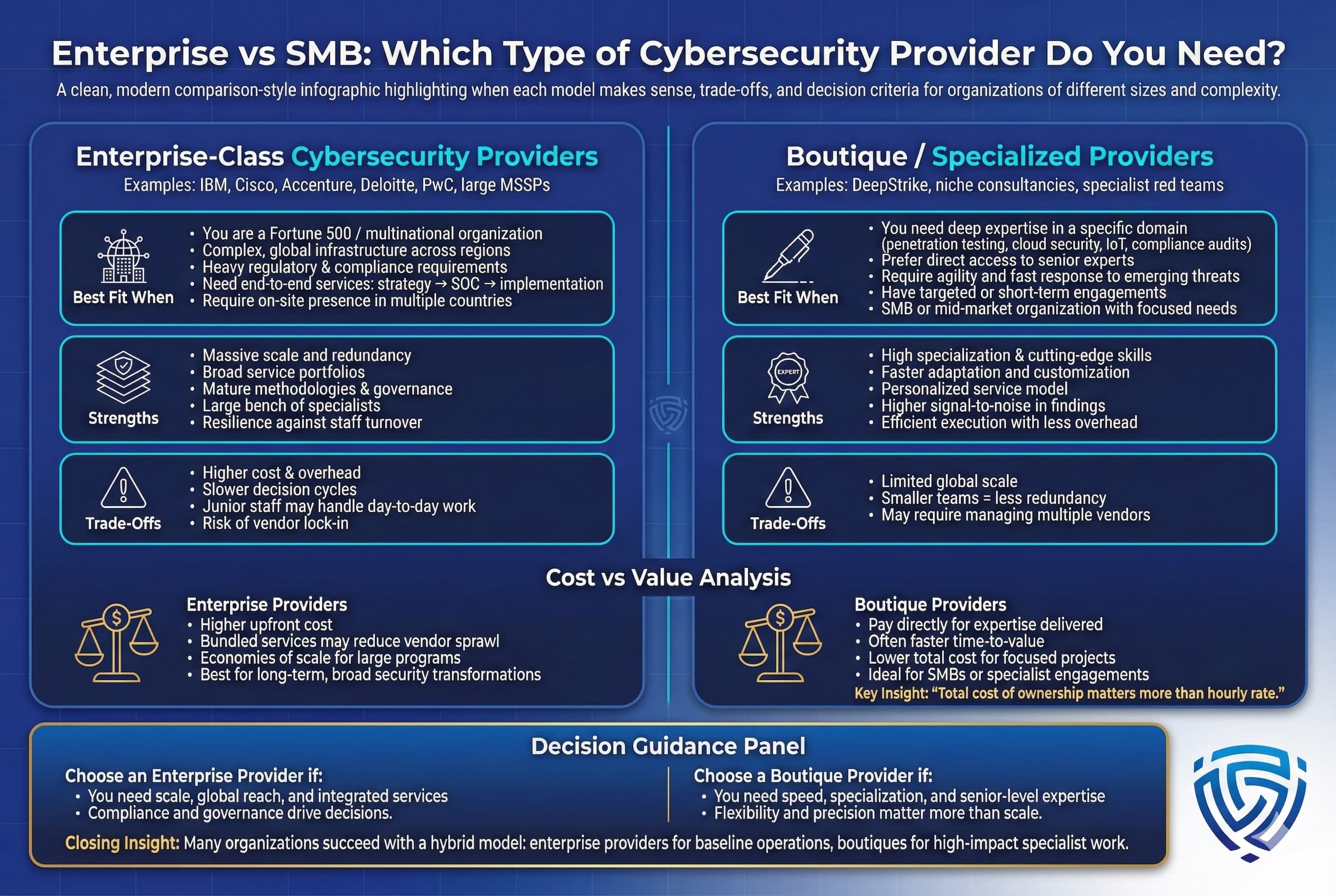 Enterprise vs SMB Which Type of Provider Do You Need?