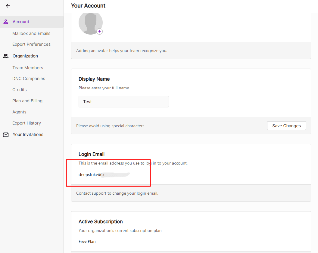 Application loading normally after the email verification phase was bypassed