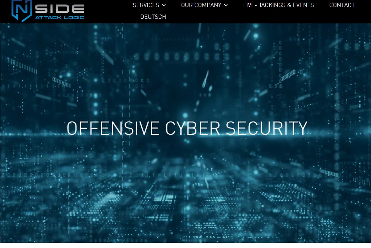NSIDE Attack Logic Munich: Focused on human centric security. NSIDE specializes in red teaming, phishing/vishing, and physical/social engineering attacks. It tests an organization’s people and detection capabilities. Its services are typically supplemental to test incident response rather than core app pentesting.