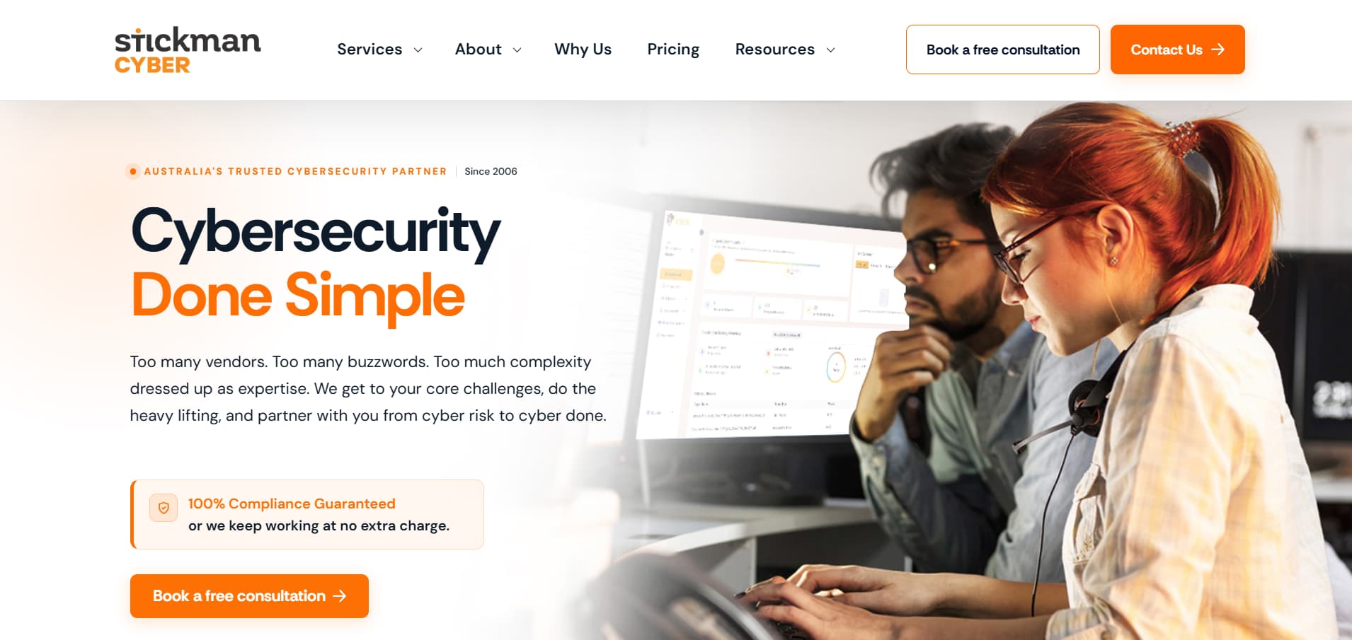 5. StickmanCyber — Best for Compliance-Focused Midmarket Teams