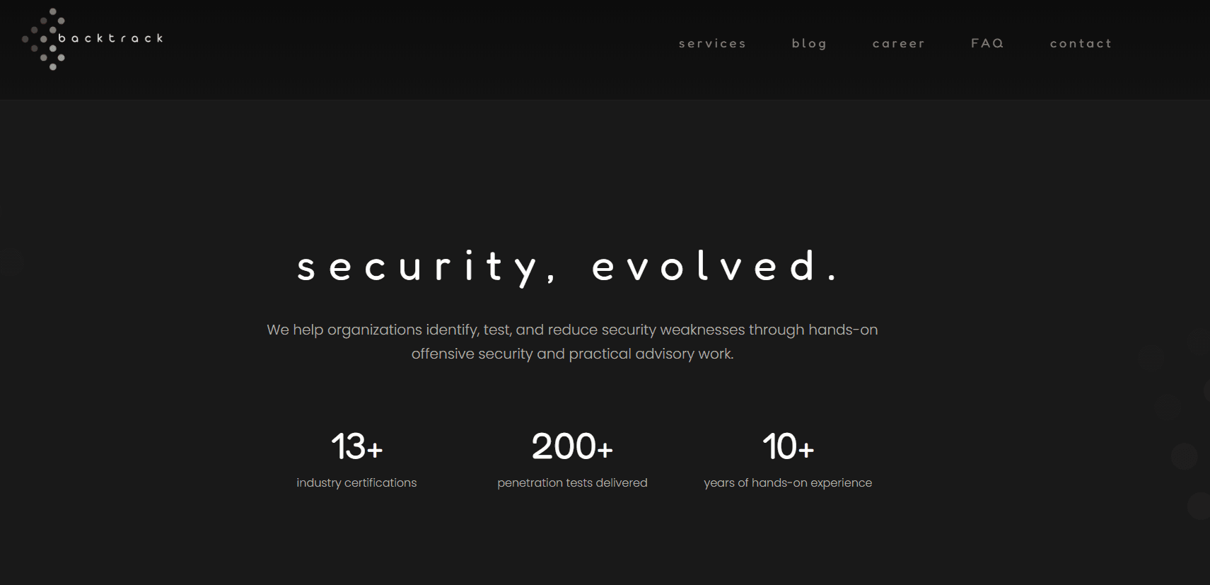 Backtrack Information Security