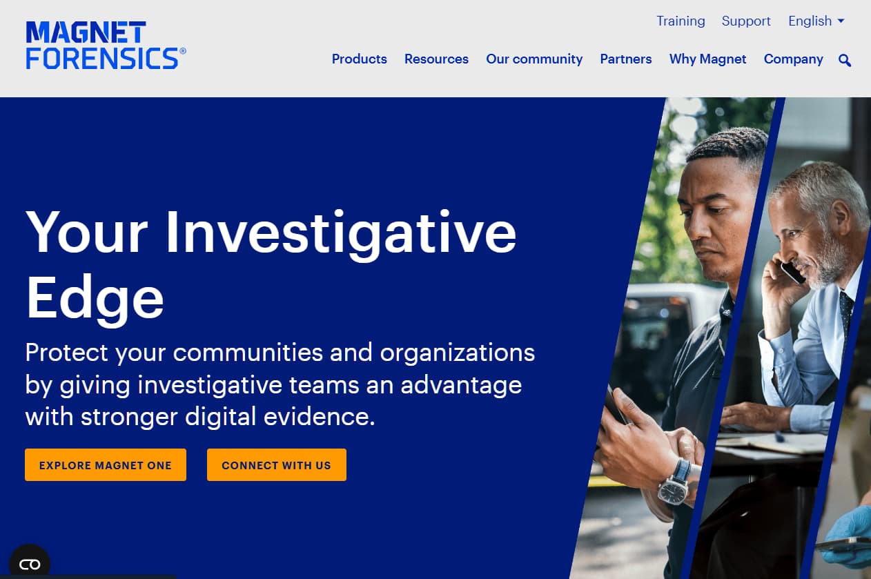Magnet Forensics Waterloo, ON Digital Forensics Tools. Maker of Magnet AXIOM, a leading platform for collecting and analyzing digital evidence from computers, phones, IoT, cloud. Used by law enforcement and corporate IR teams to investigate breaches and crimes.