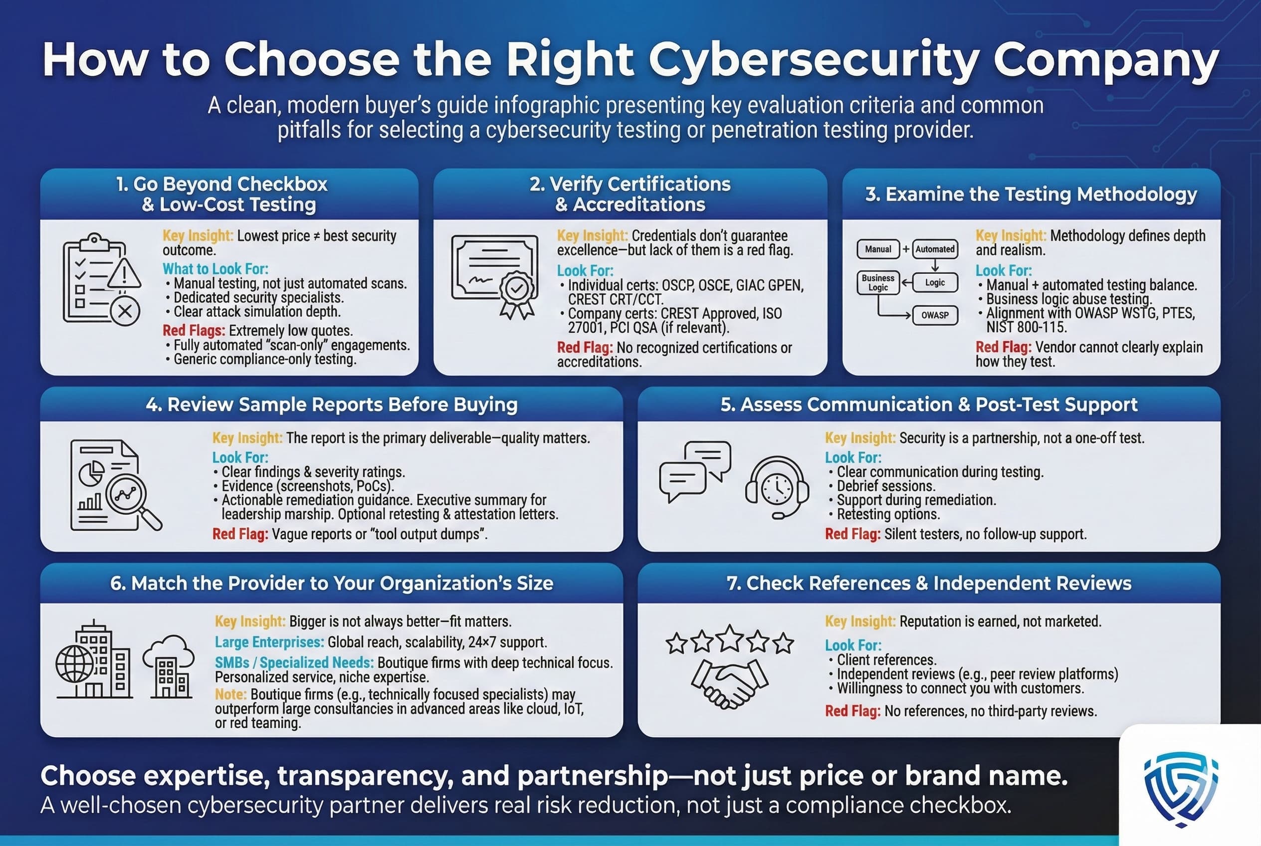 How to Choose the Right Cybersecurity Company