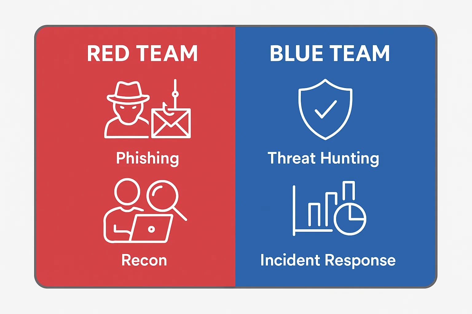Red Team vs Blue Team: Cybersecurity Roles & Collaboration